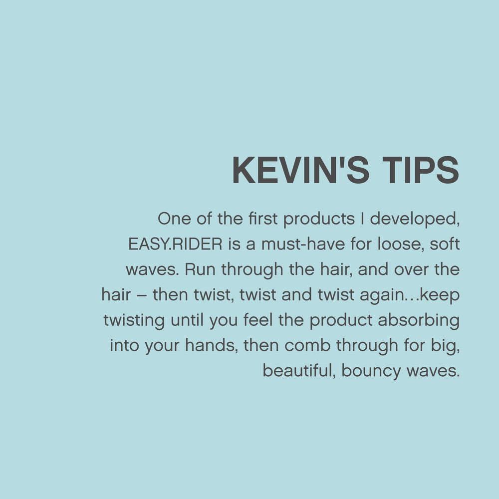 KEVIN.MURPHY EASY.RIDER – emballage écoresponsable et formule sans sulfates.