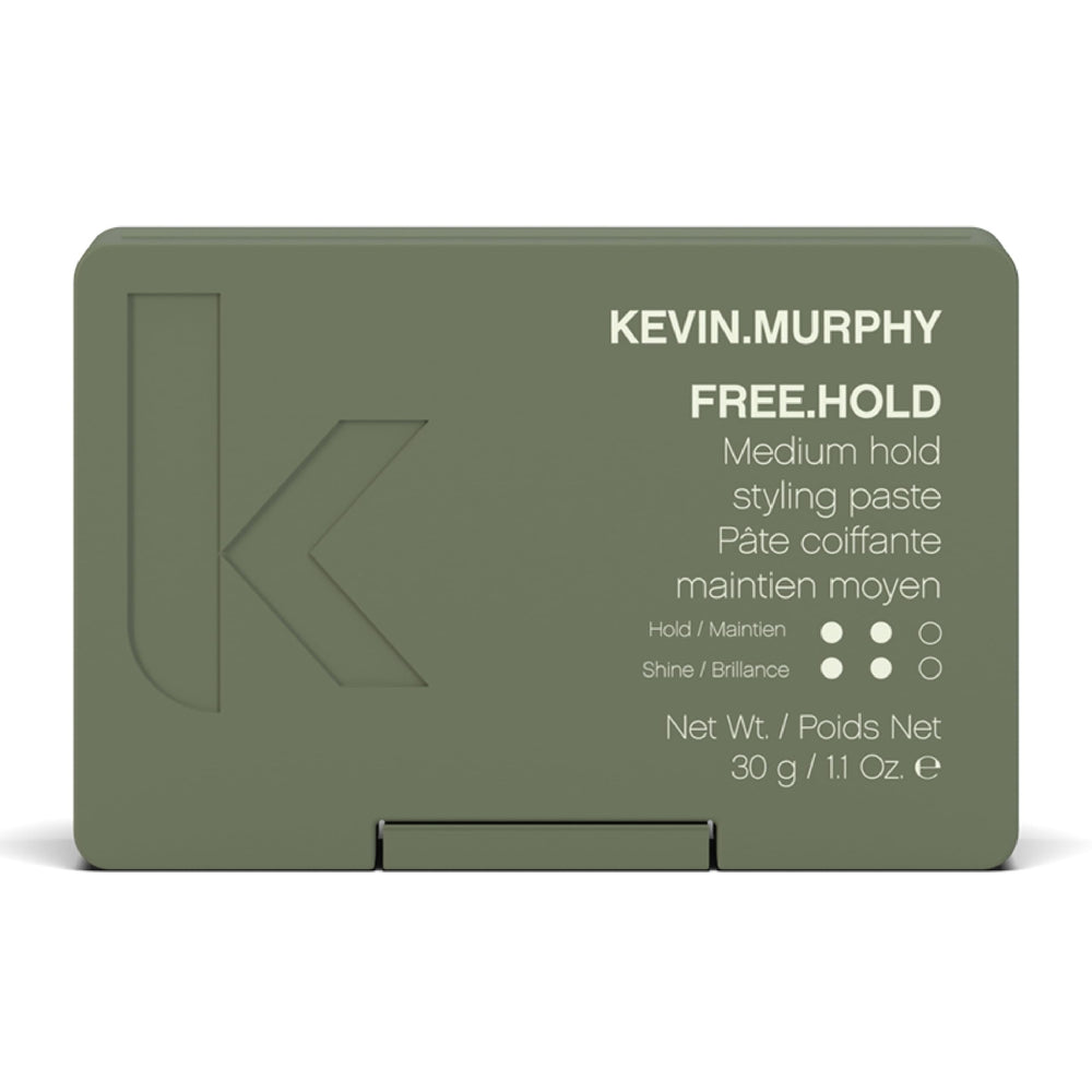 KEVIN.MURPHY FREE.HOLD – application simple pour un coiffage naturel et brillance légère.