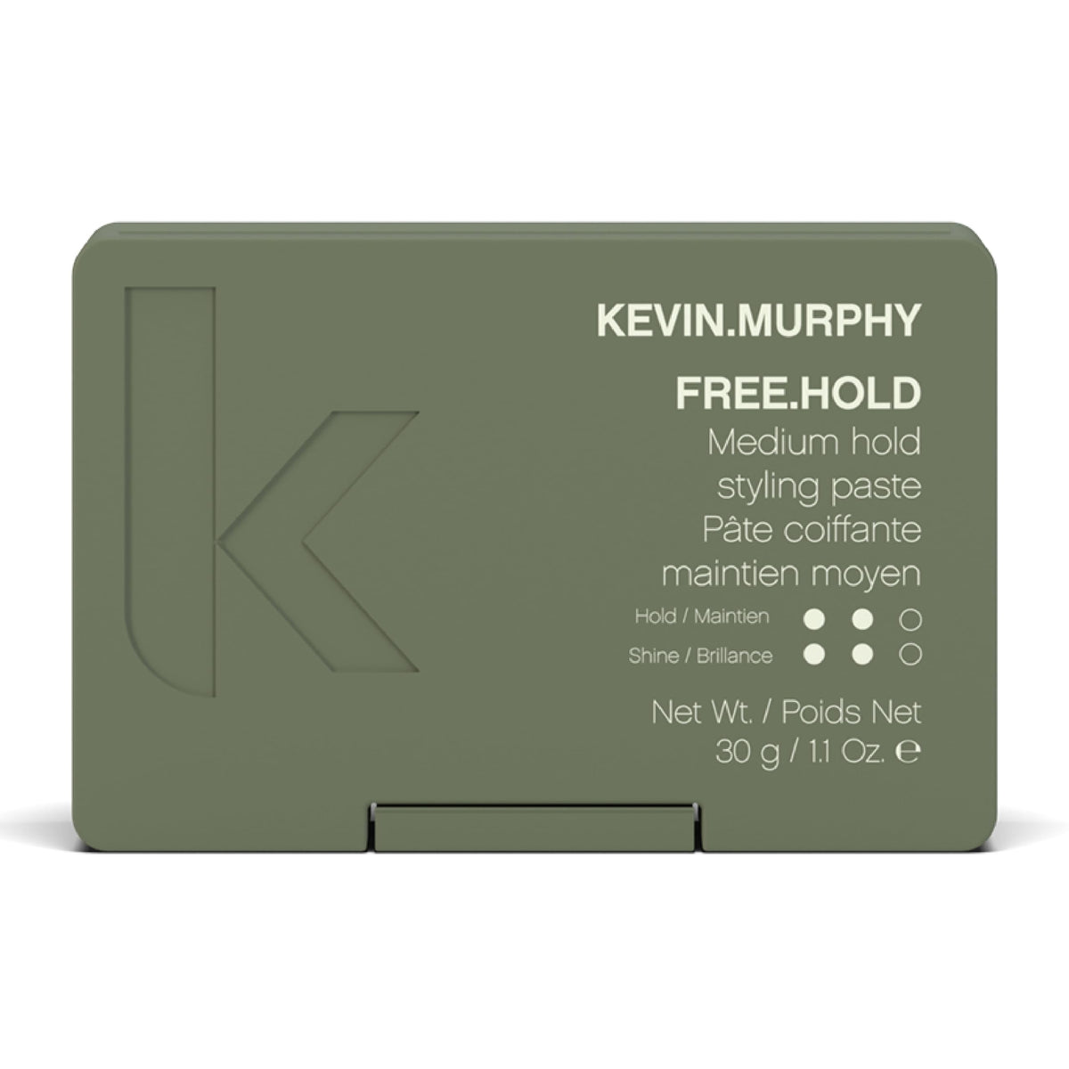 KEVIN.MURPHY FREE.HOLD – application simple pour un coiffage naturel et brillance légère.