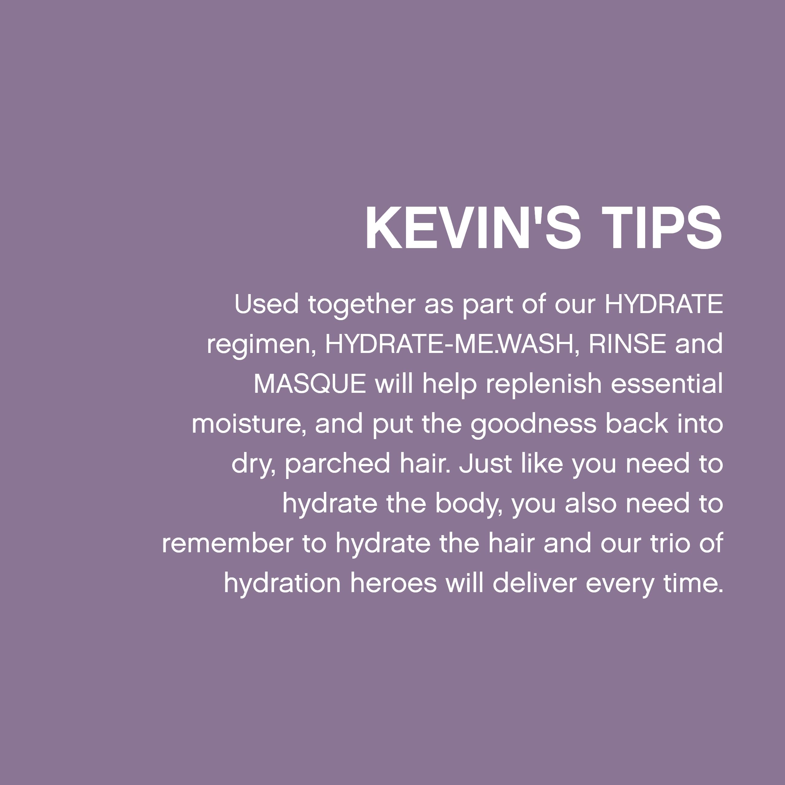 Formule Hydrate-Me.Rinse sans sulfates ni parabènes respectant la couleur