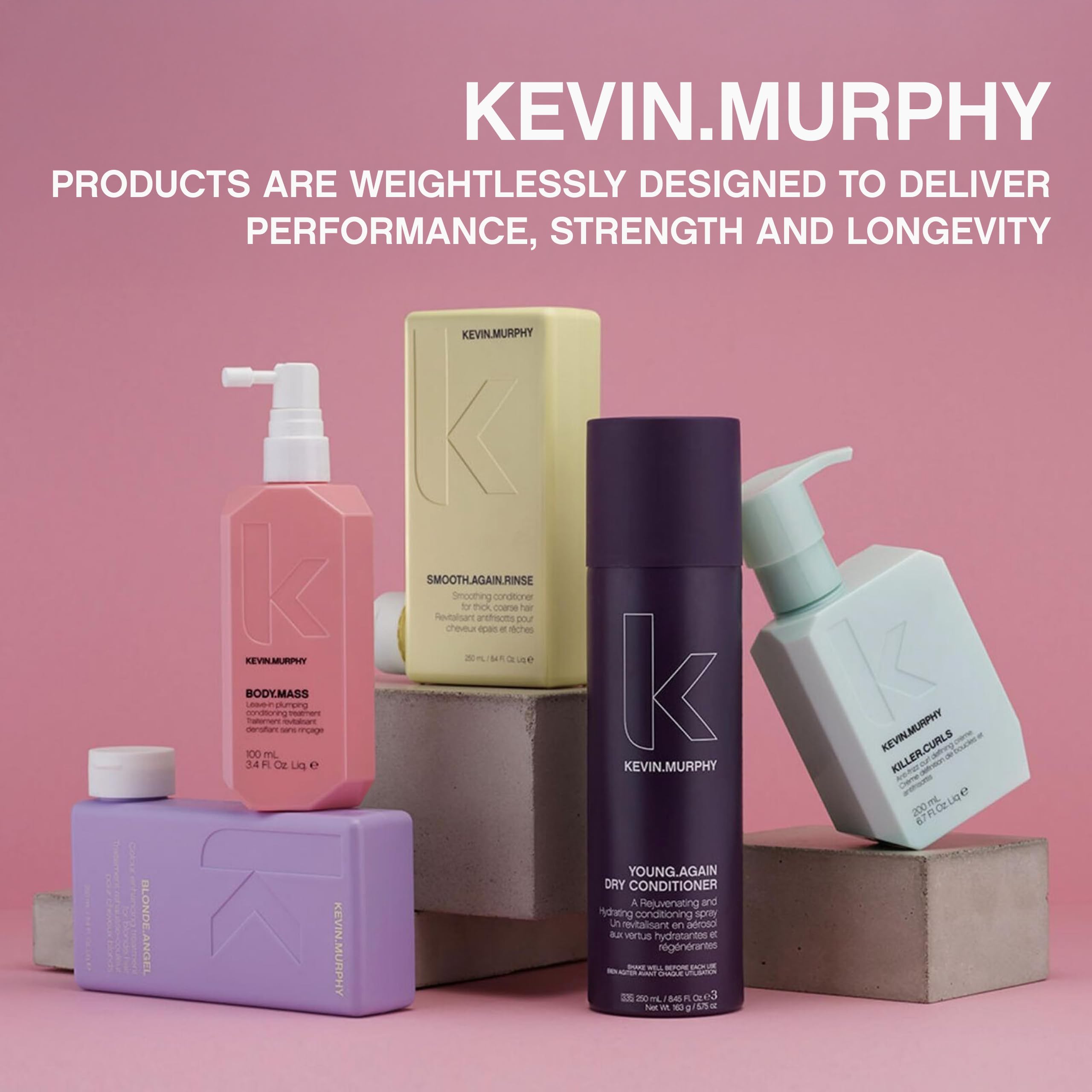 KEVIN.MURPHY Killer.Curls RINSE emballage éco-responsable respecte l’environnement.