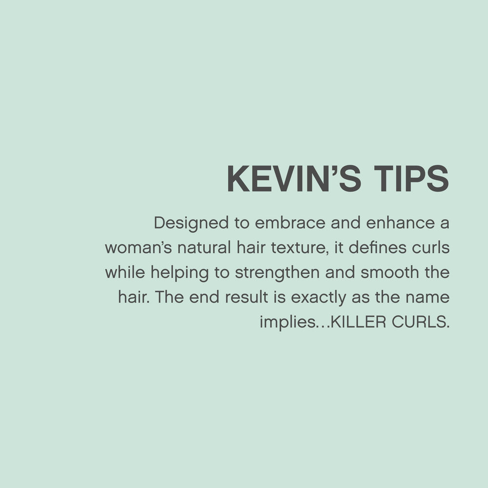 Kevin Murphy Killer.Curls: routine capillaire quotidienne pour boucles faciles à maîtriser.