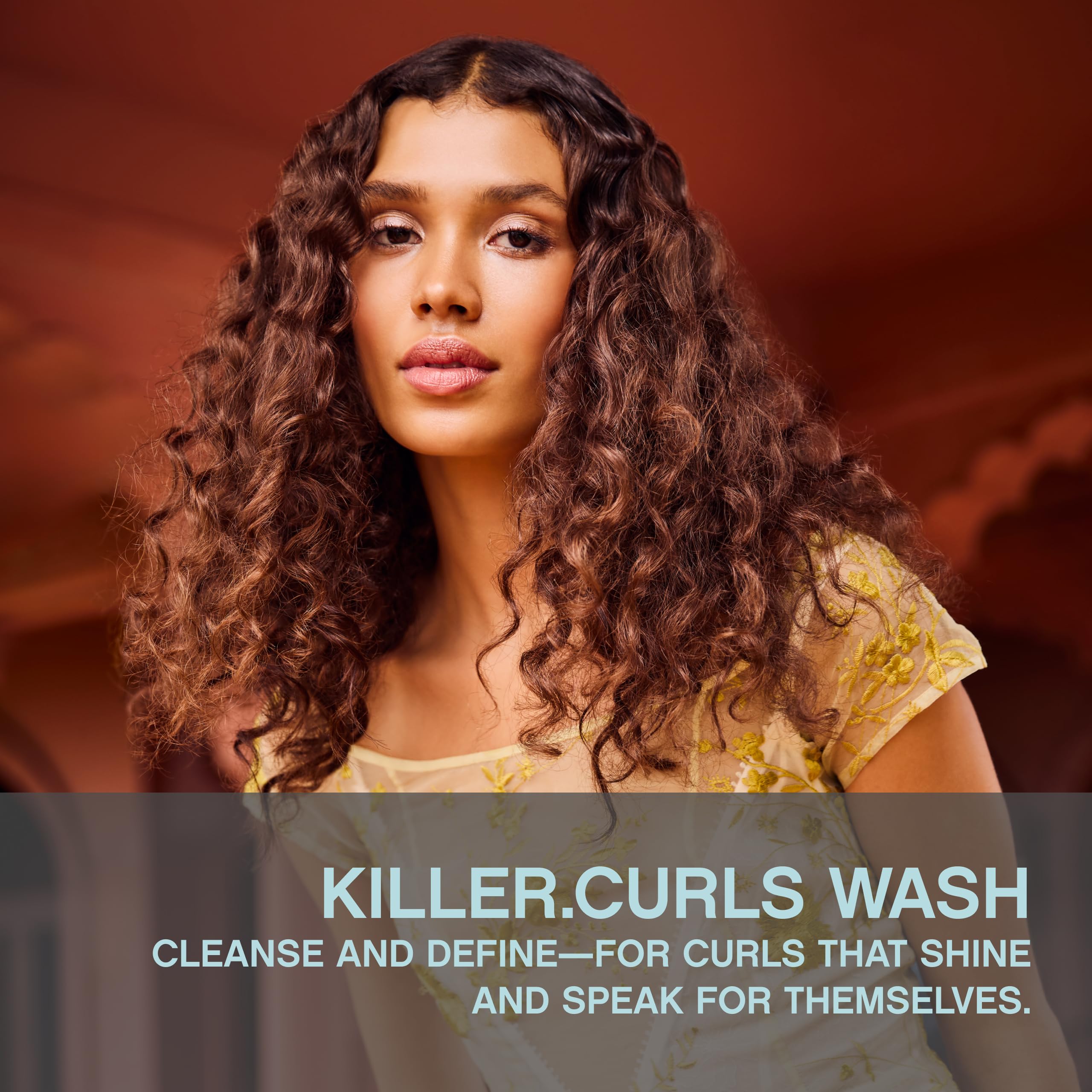 KEVIN.MURPHY KILLER.CURLS WASH – Mousse lavante douce facilitant le démêlage des boucles.