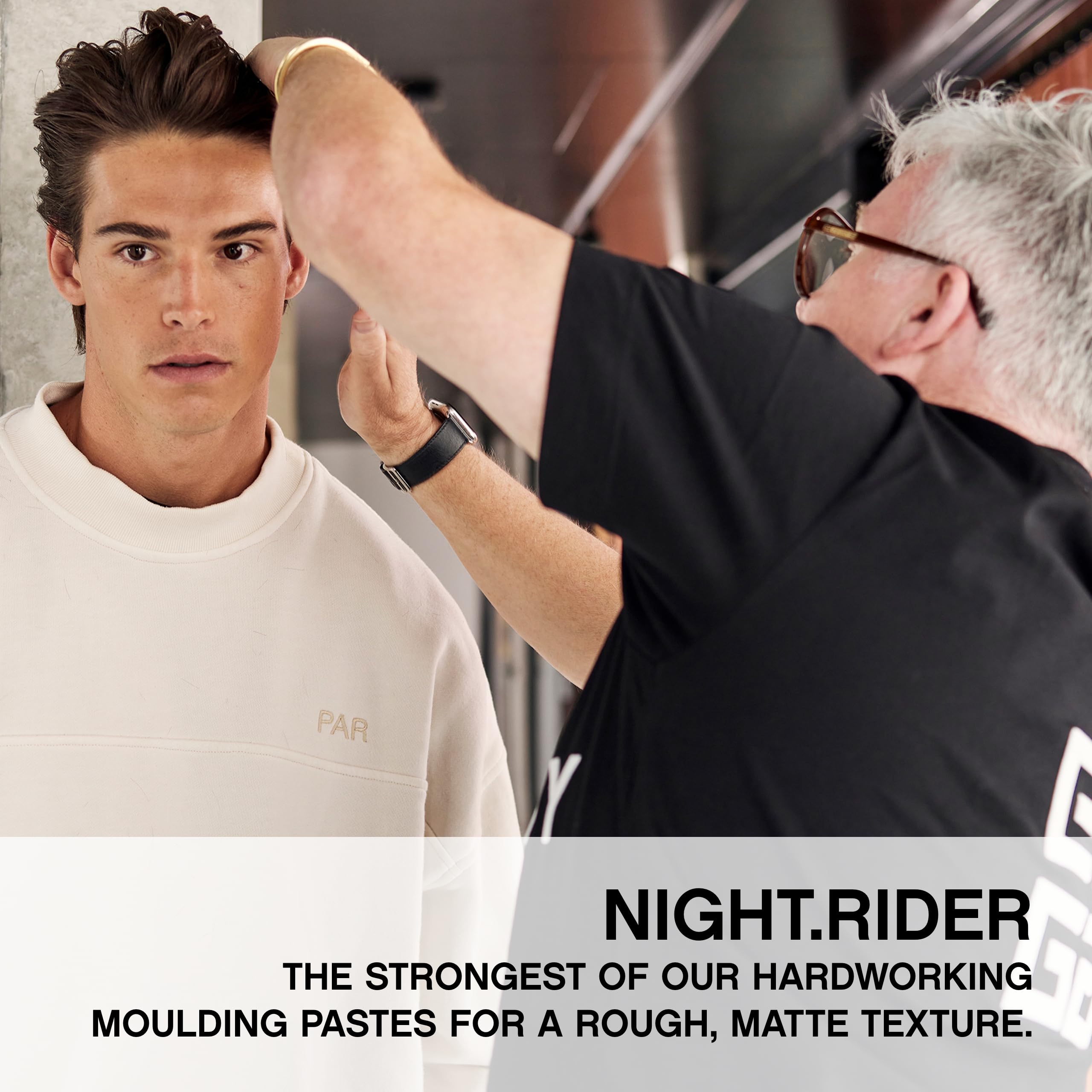 KEVIN.MURPHY NIGHT.RIDER: finition-matte pour texture naturelle et séparation marquée