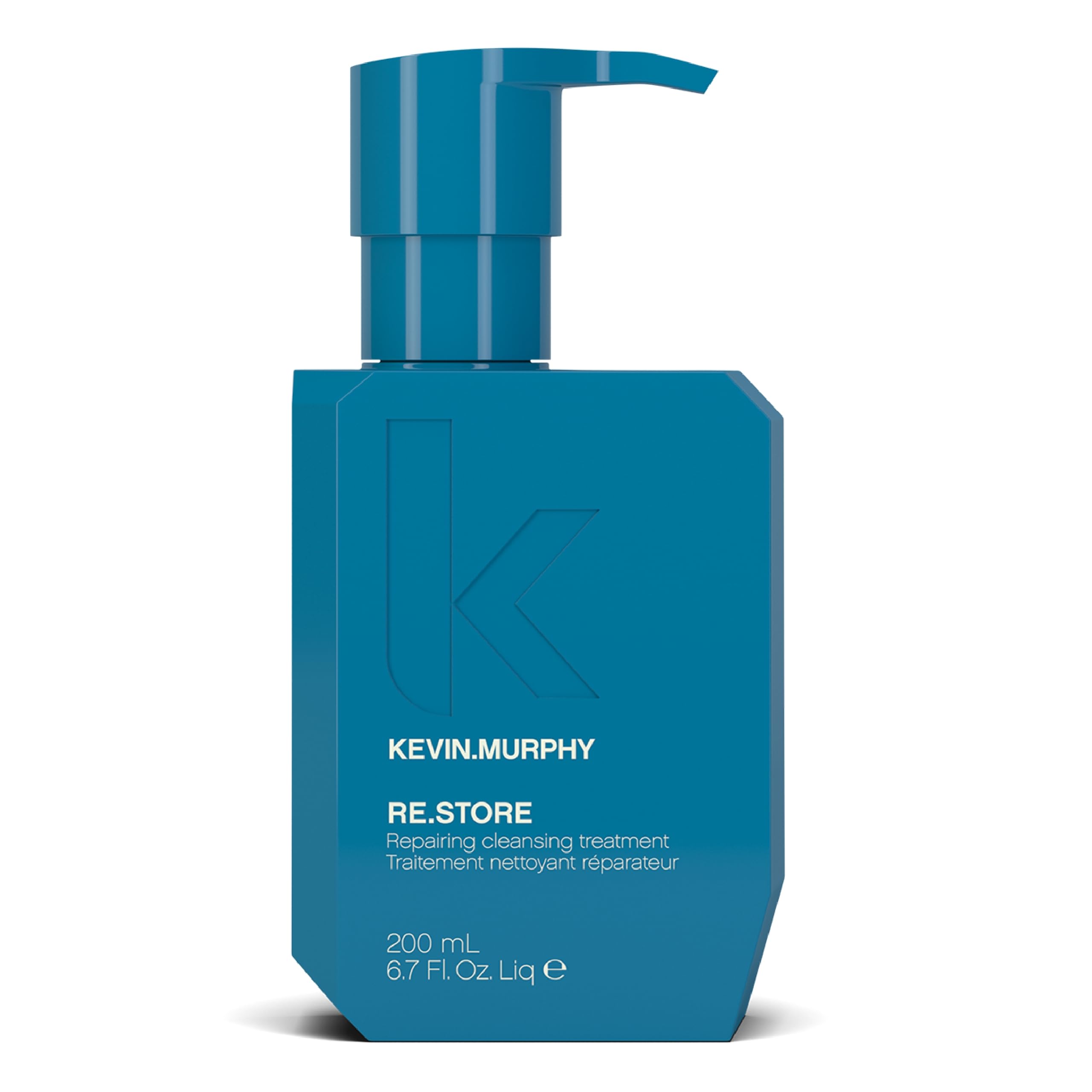 KEVIN.MURPHY RE.STORE : bouteille élégante pour le nettoyage réparateur des cheveux secs.