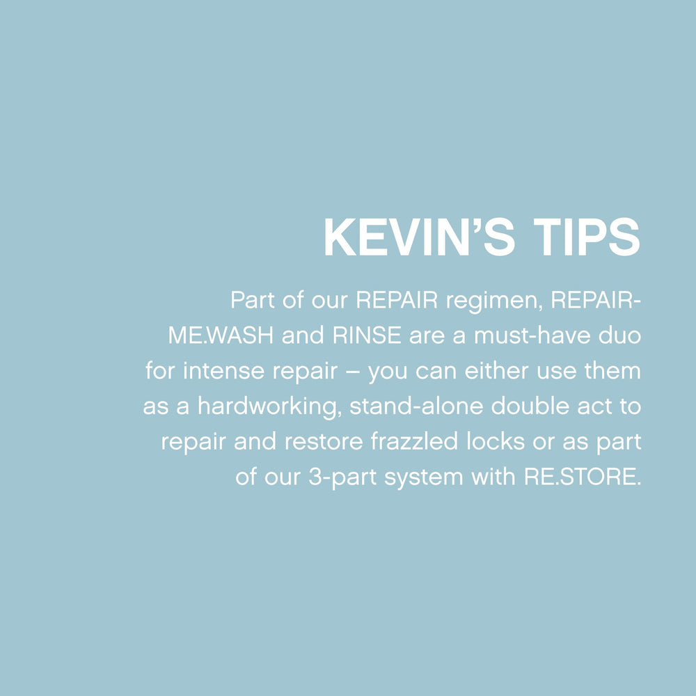 KEVIN.MURPHY Repair-Me : système triple réparation pour cheveux secs.