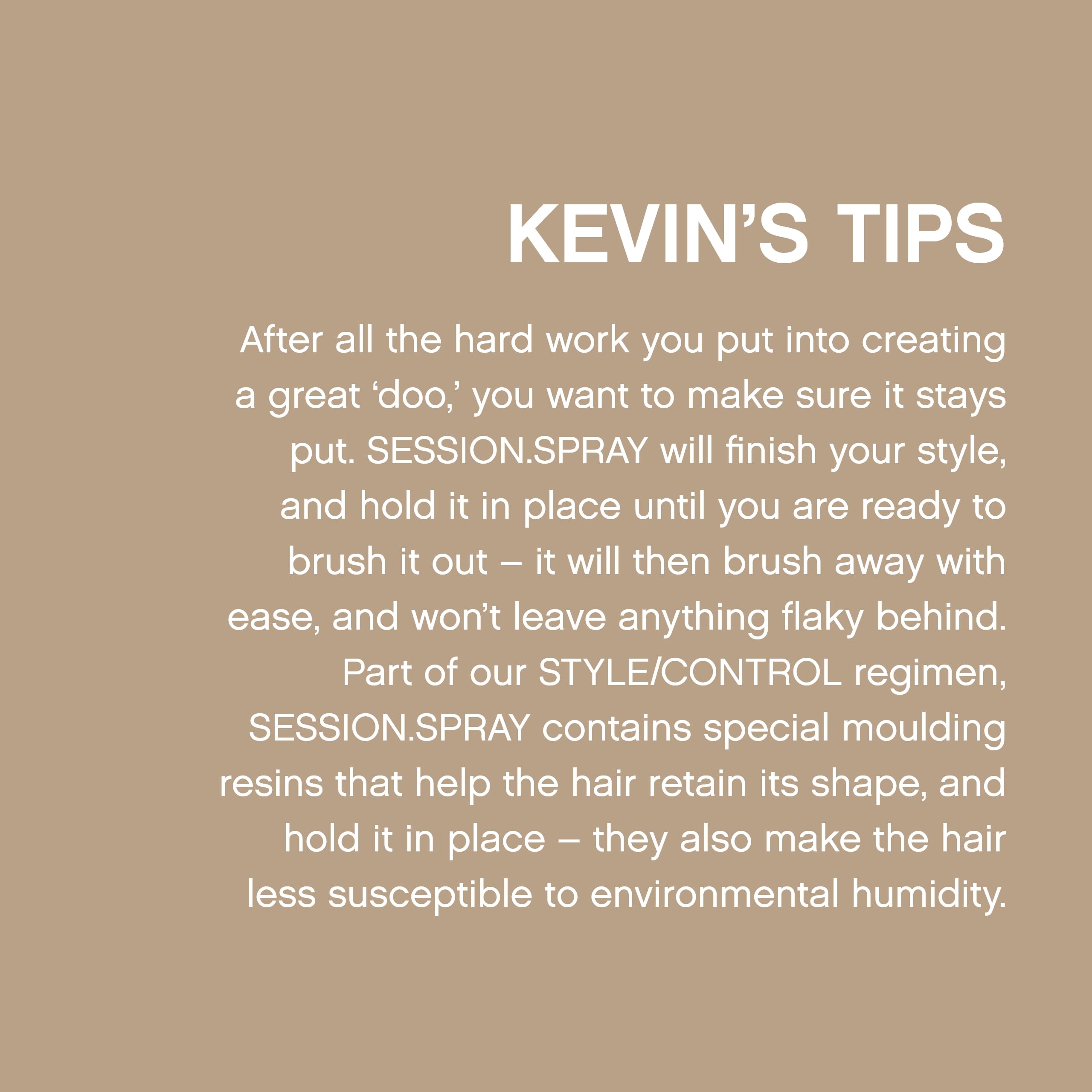 KEVIN.MURPHY Session : utilisation sans flocons et sans sulfate.