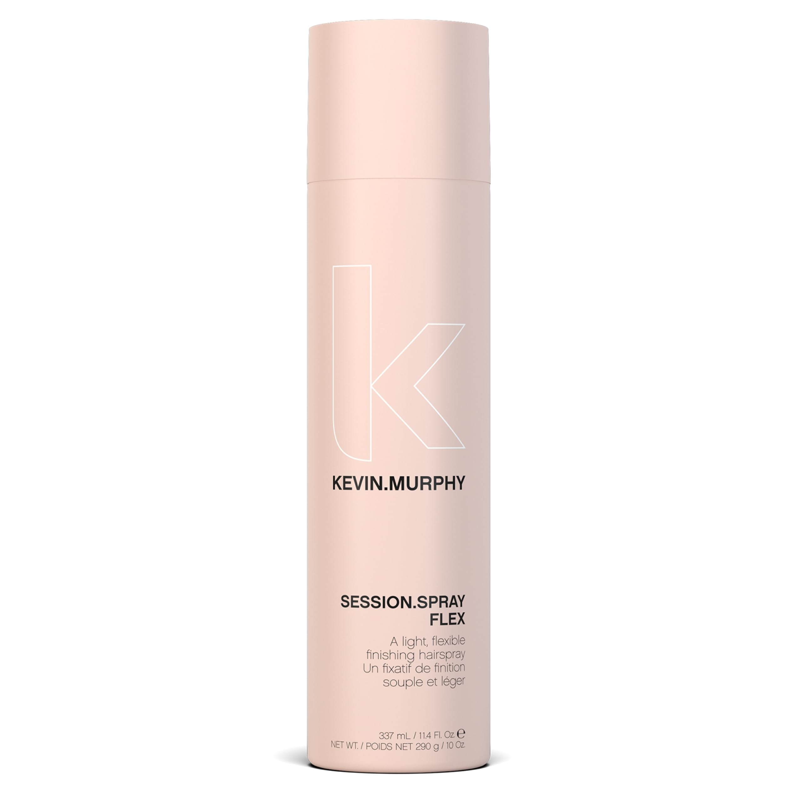 SESSION.SPRAY FLEX de Kevin.Murphy, bouteille visible, tenue légère et durable.