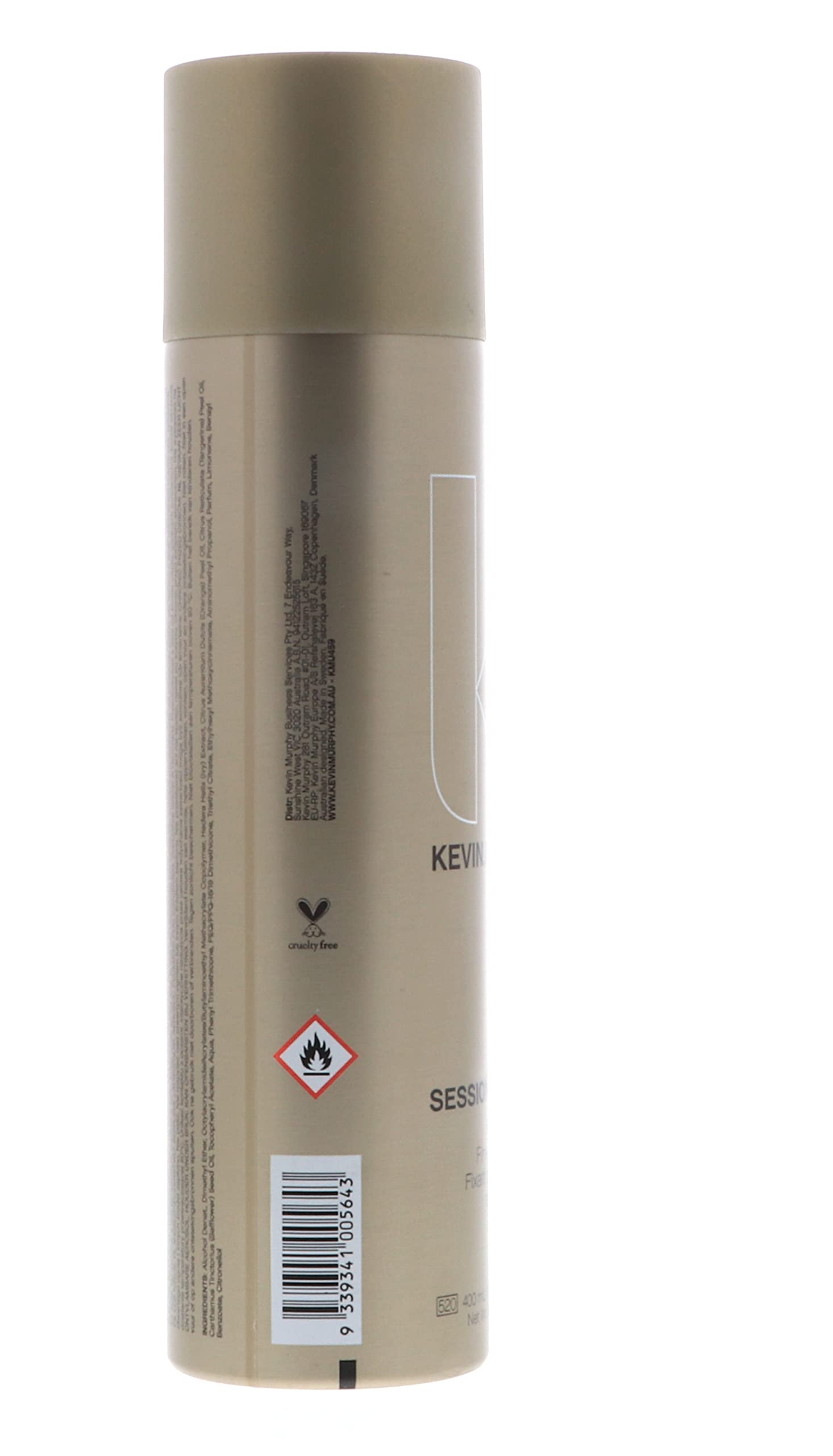 Parfum naturel enrichi dans Session Spray pour une sensation agréable.