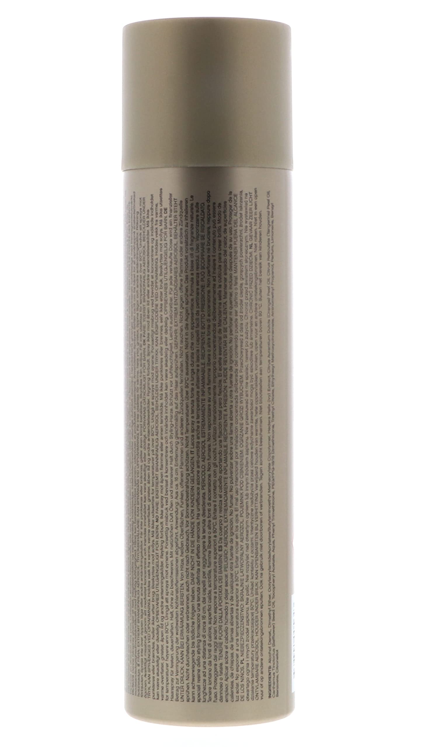 Fixation mémoire prolongée avec Session Spray pour maintenir le look toute la journée.