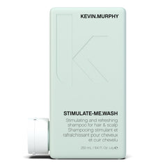 KEVIN.MURPHY Stimulate-Me.Wash: flacon ouvert, lavage clarifiant pour cuir chevelu frais.