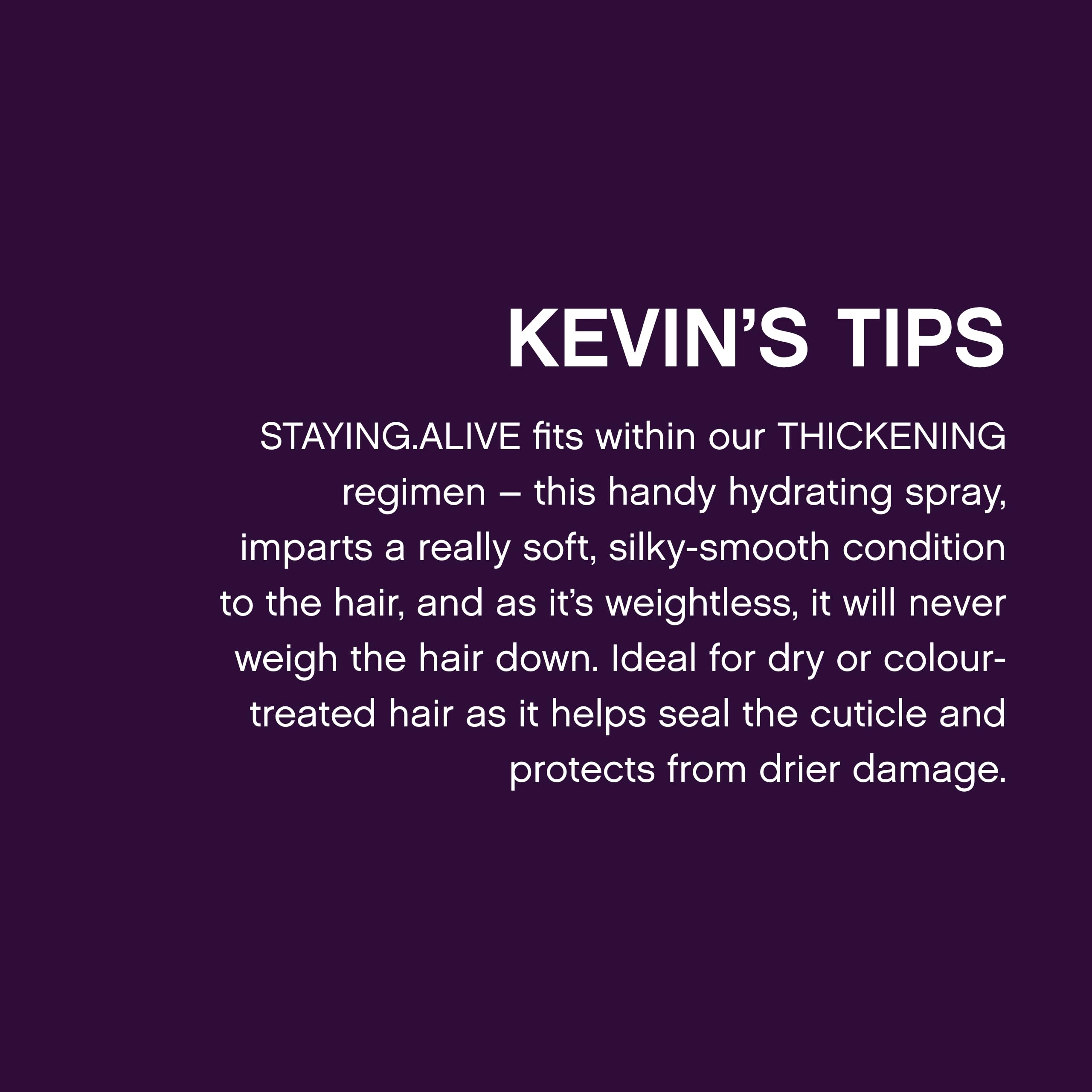KEVIN.MURPHY YOUNG.AGAIN soin léger pour cheveux secs