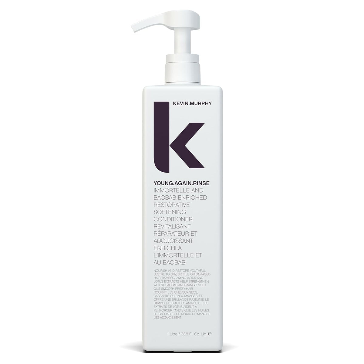 KEVIN.MURPHY Young.Again.Rinse: bouteille hydratante qui ravive les cheveux vieillissants