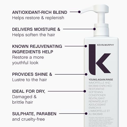 KEVIN.MURPHY Young.Again.Rinse: texture crèmeuse pour démêlage en douceur