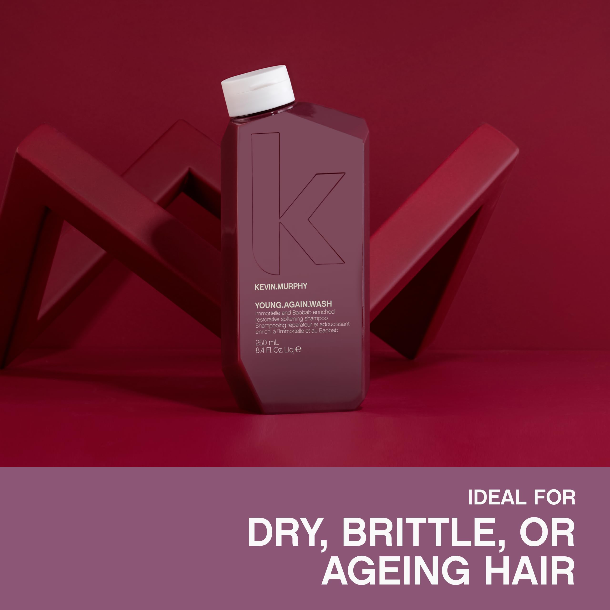 KEVIN.MURPHY Young.Again.Wash — Extrait de fleur de lotus, apporte douceur et éclat