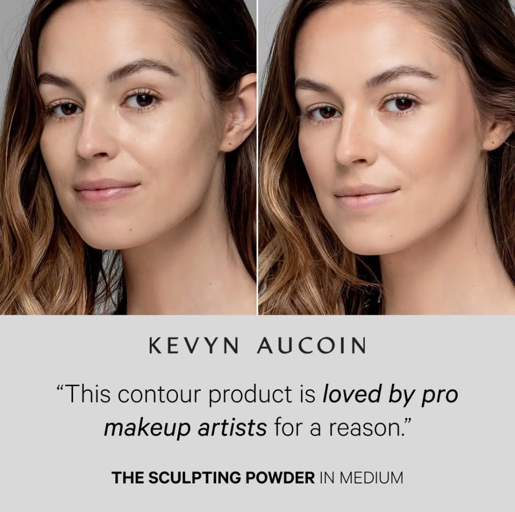 Contour précis rendu par des pigments harmonisés du Sculpting Powder Medium