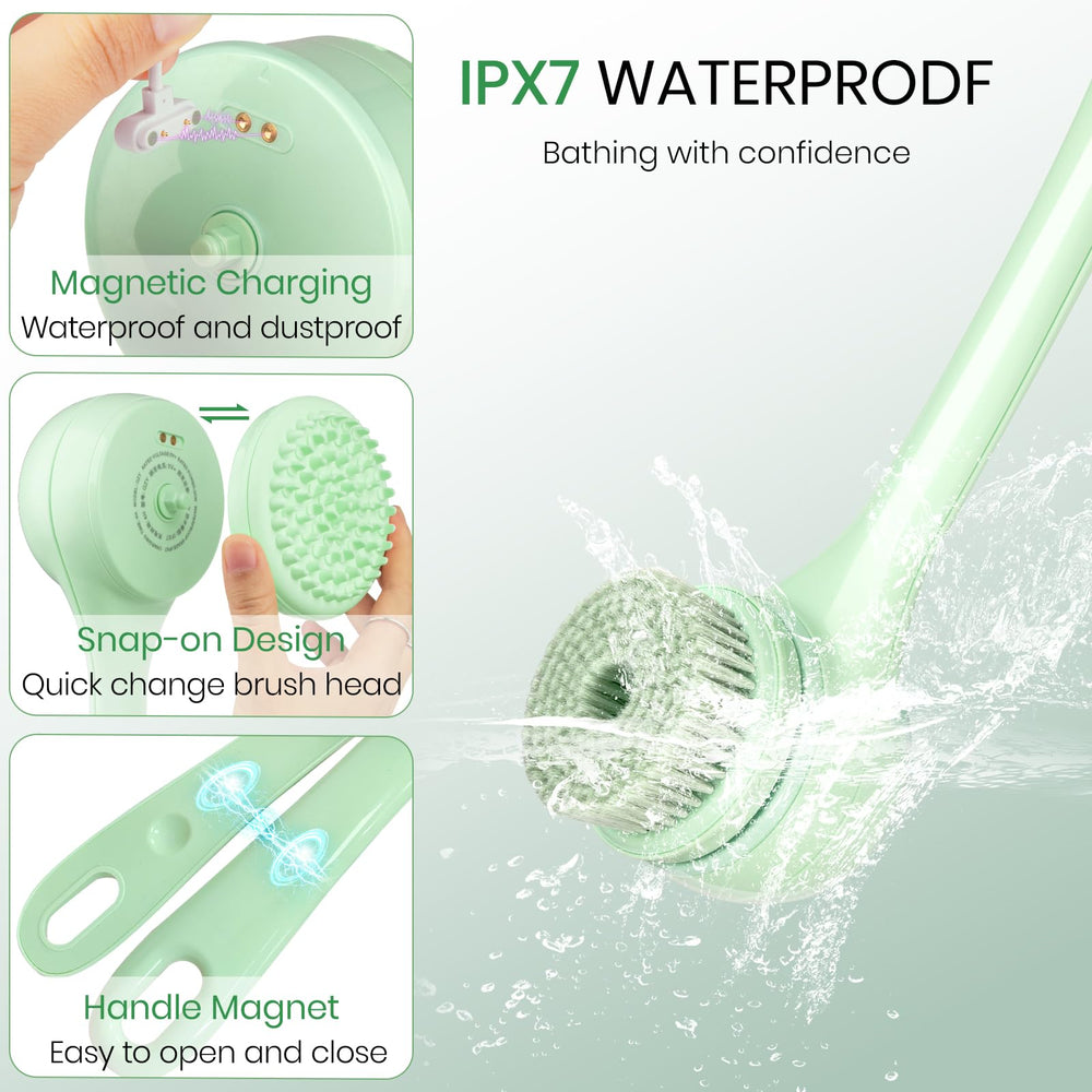Keweis design étanche IPX7, utilisation sécurisée sous la douche.