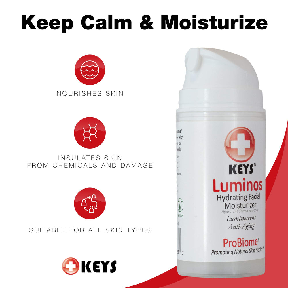 Keys Luminos – base maquillage transparente pour un fini clair.