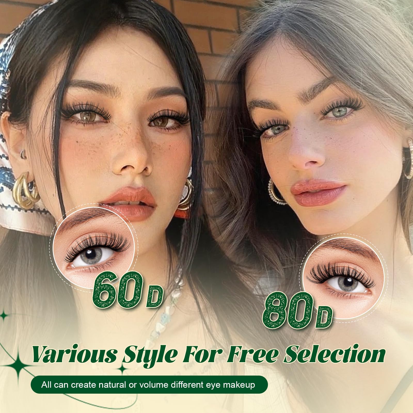 KEYYOU applicateur cils pour une pose précise.