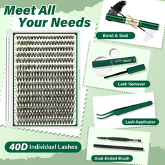 KEYYOU bond cils extension, adhérence fiable pour une tenue durable.