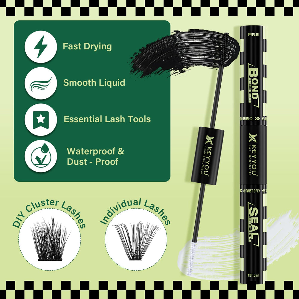 KEYYOU brosse spirale 360, application uniforme sur chaque cil.
