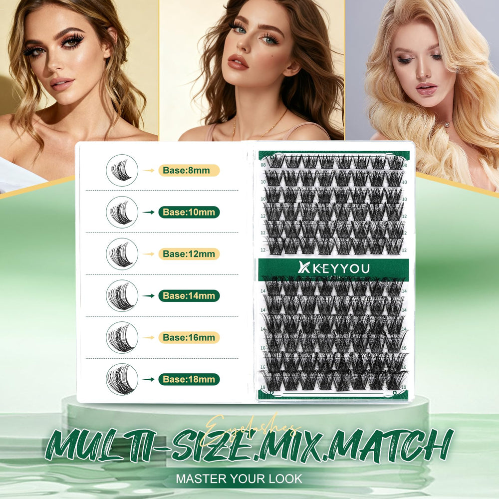 KEYYOU curvure-parfaite-cils, intégration fluide avec vos cils naturels.