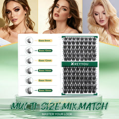 KEYYOU curvure-parfaite-cils, intégration fluide avec vos cils naturels.