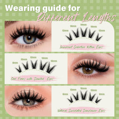 KEYYOU huile démaquillante cils Fairy Wink pour retirer en douceur.