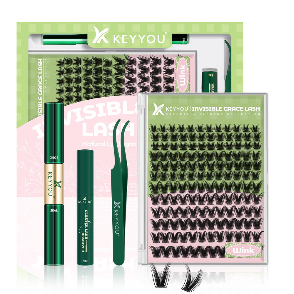 KEYYOU Fairy Wink kit cils : ensemble cils pour un regard naturel et durable.