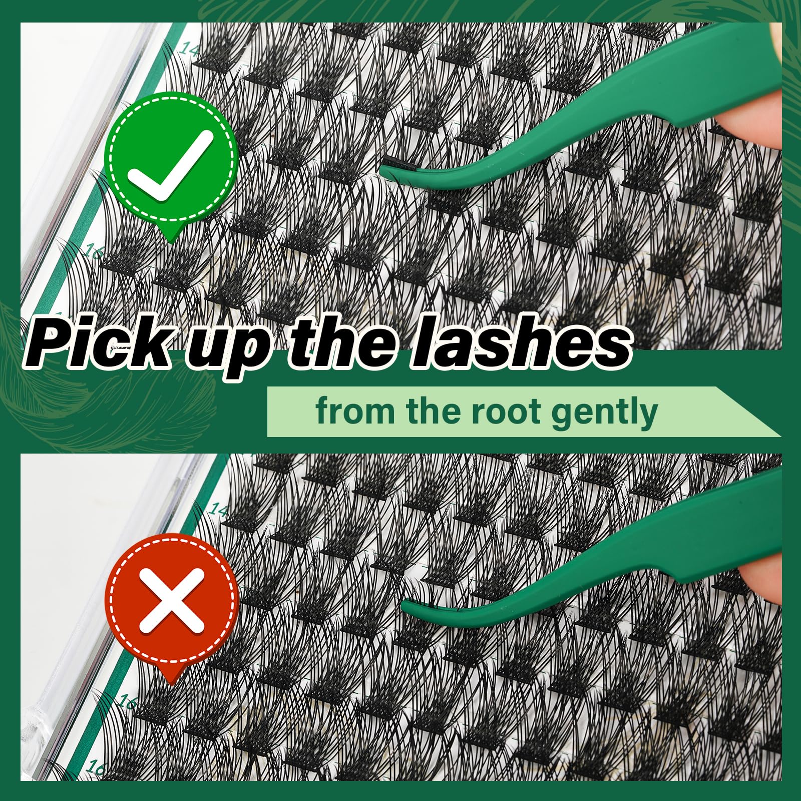 KEYYOU ensembles-cils-adhesion-durable-8-18mix garantit une tenue fiable pendant vos activités.