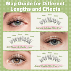 KEYYOU ensembles Fairy, 120 pièces, pour personnaliser votre maquillage des yeux.