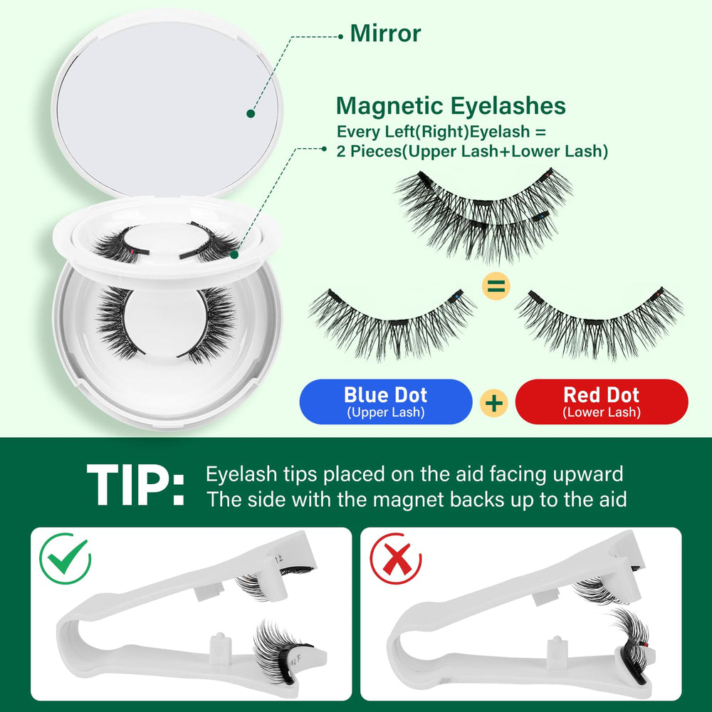 Étui miroir KEYYOU pour rangement et retouches discrètes.