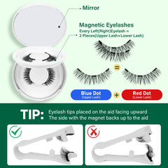 Étui miroir KEYYOU pour rangement et retouches discrètes.