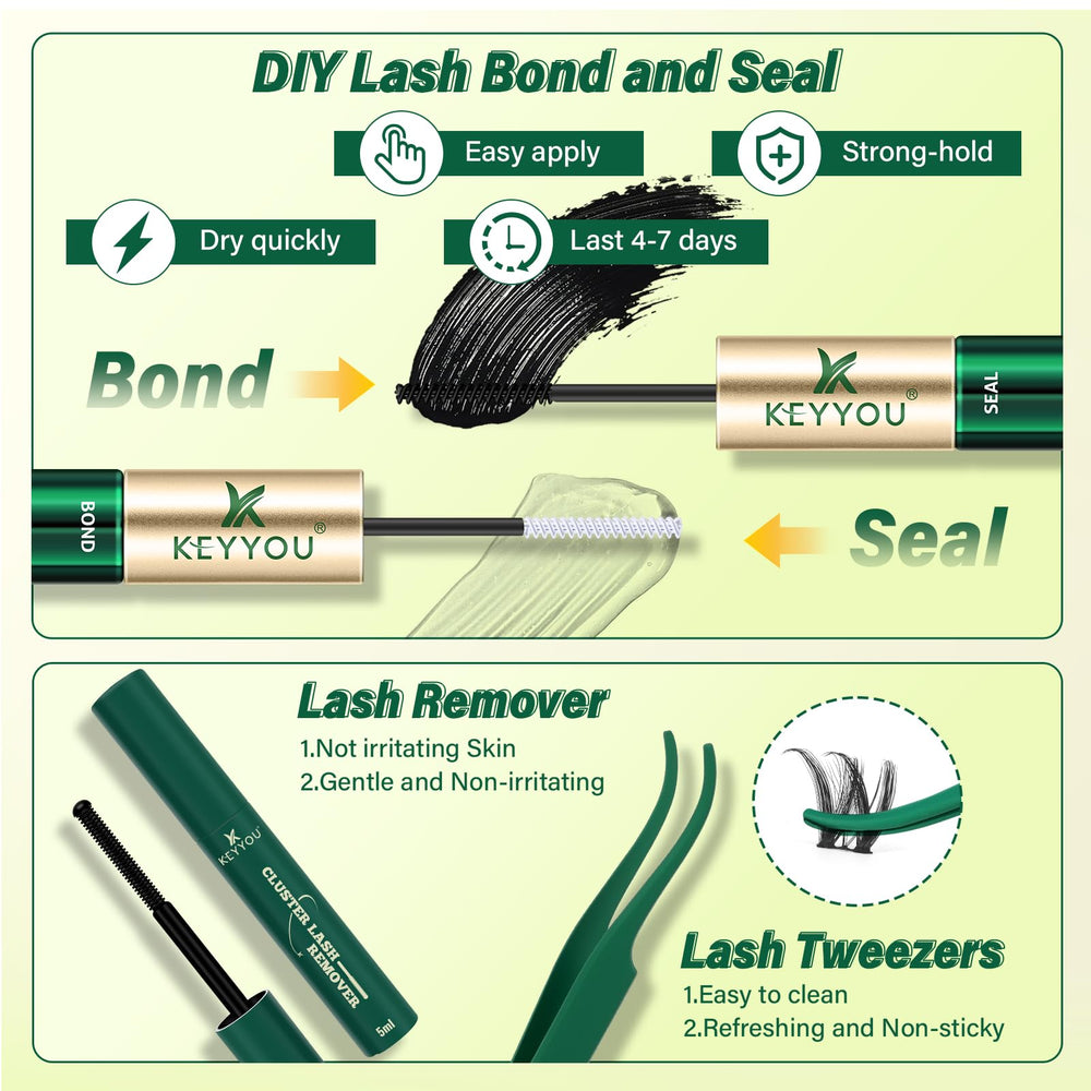 KEYYOU LASH Application facile destinée aux débutants