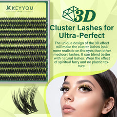 KEYYOU Clusters – matériau soft et léger pour un port confortable.