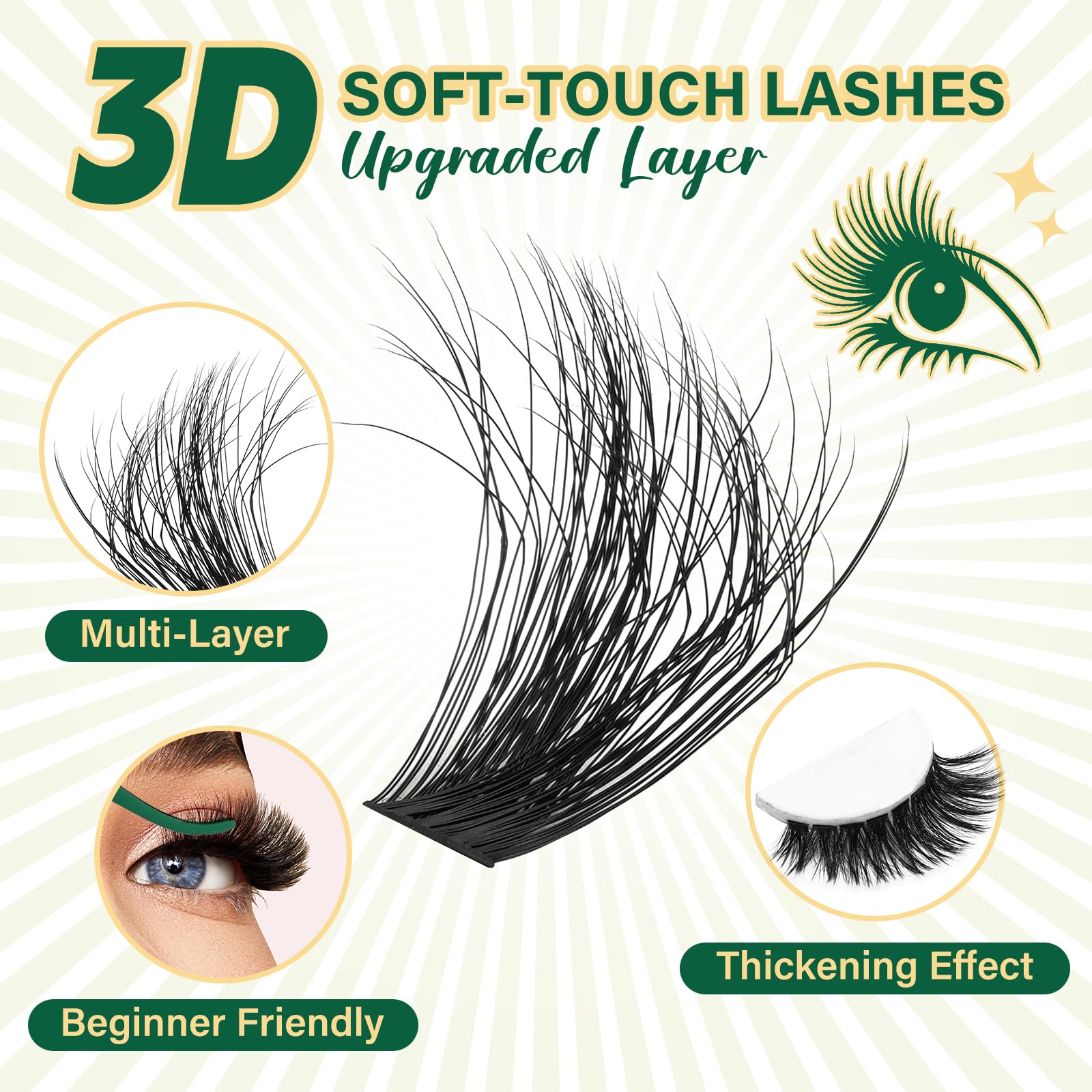 KEYYOU LASH colle douce à séchage rapide pour une fixation durable sans irritation.