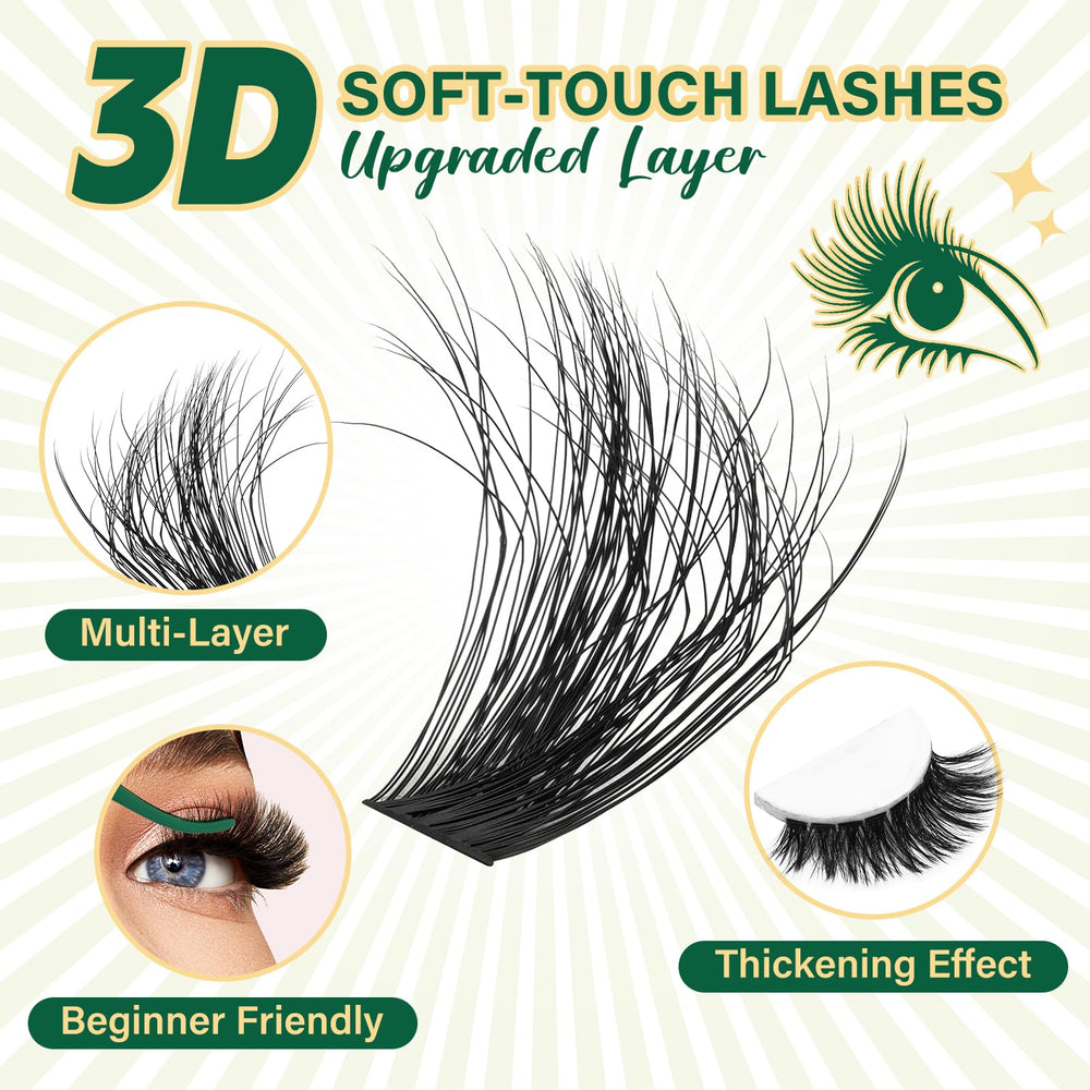 KEYYOU LASH colle douce à séchage rapide pour une fixation durable sans irritation.