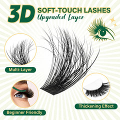 KEYYOU LASH colle douce à séchage rapide pour une fixation durable sans irritation.