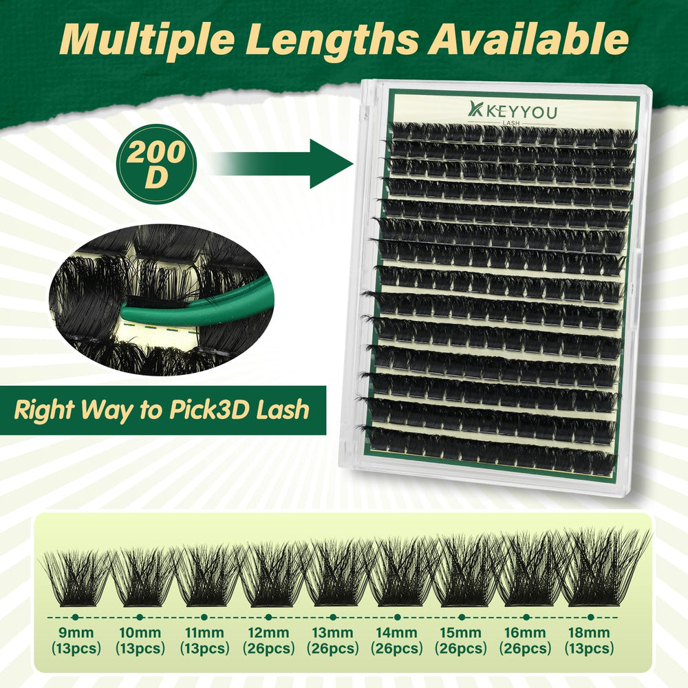 KEYYOU LASH colle hypoallergenique a seche rapide pour une tenue confortable.
