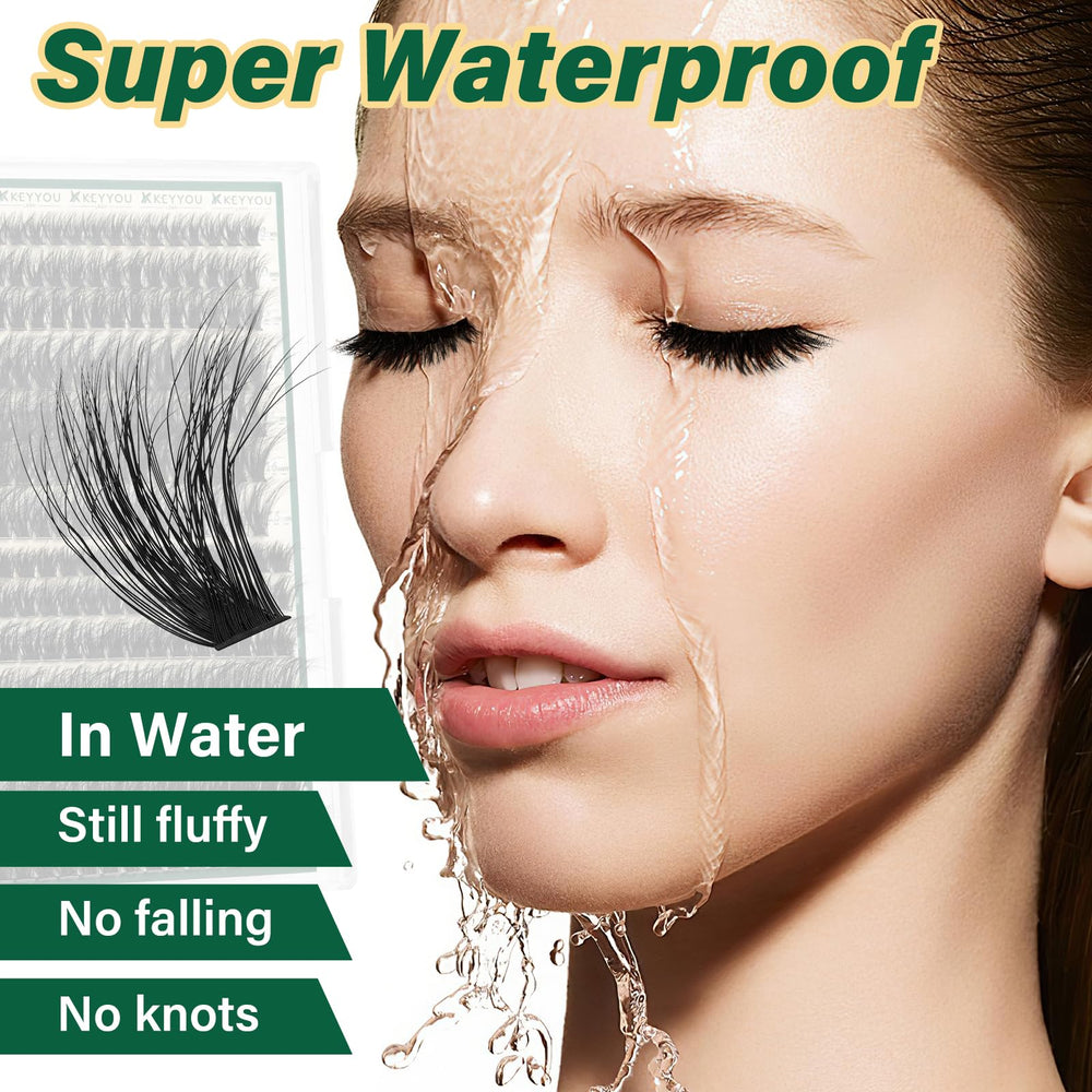 KEYYOU LASH regard fini 3D pour une allure soignée au quotidien.