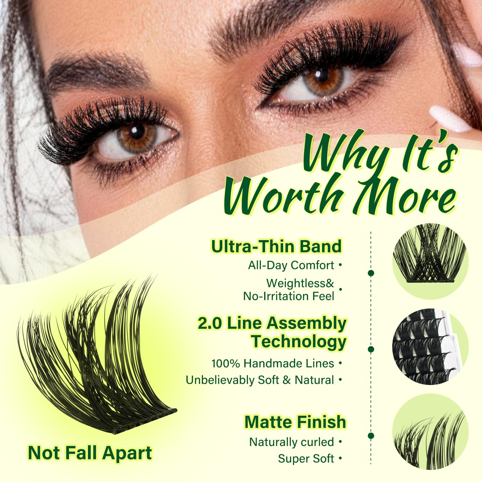 KEYYOU Lash Remover : outil facile pour retirer les clusters sans effort