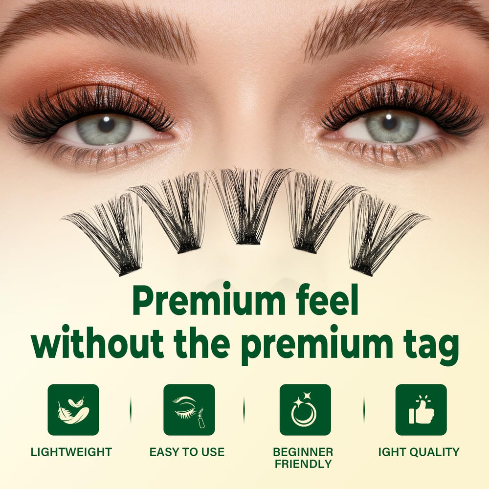 KEYYOU longueurs ajustables 10-18 mm pour différents looks.