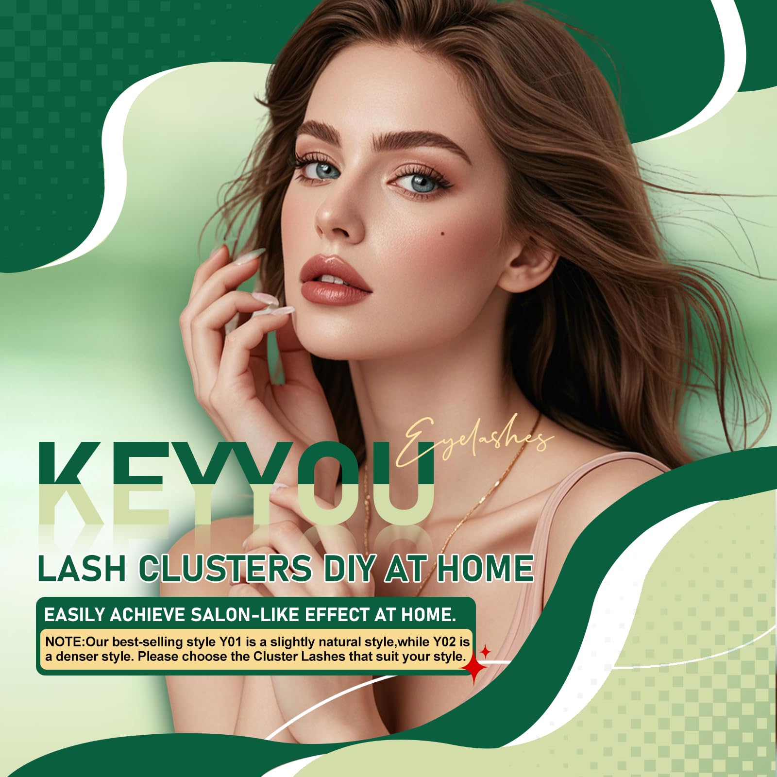 KEYYOU materiau-reel-non-plastique, confort oculaire et aspect naturel.