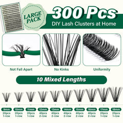 KEYYOU pince-a-cils anti-adhesion, pose précise et sans effort.