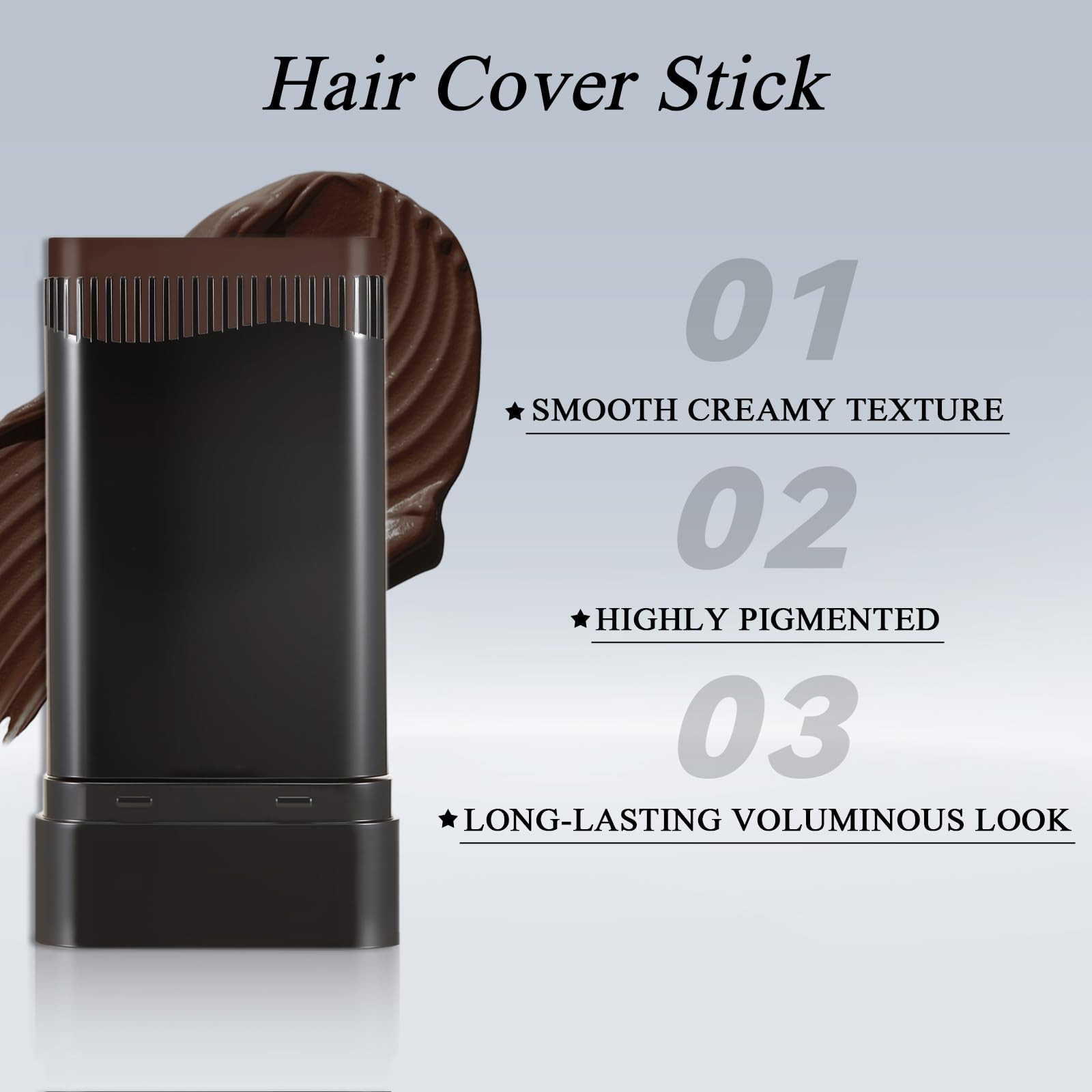 KGAJSGH Teinte-noir pour une barbe naturelle et couvrante.