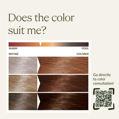 KHADI Natural Hazel - henné et indigo en poudre pour pigmentation naturelle.