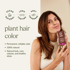 KHADI Natural Hazel - pâte colorante prête à l’emploi pour application facile.