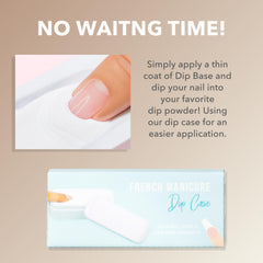 Application Kiara Sky Manucure mini, fini naturel et élégant.