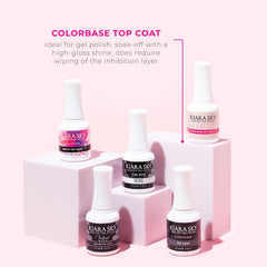 Kiara Sky Base Coat allows easy removal without damaging natural nails.