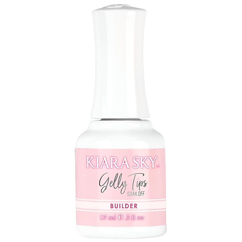 Kiara Sky Builder Gel: bouteille iconique, prise en main facile et tenue assurée.
